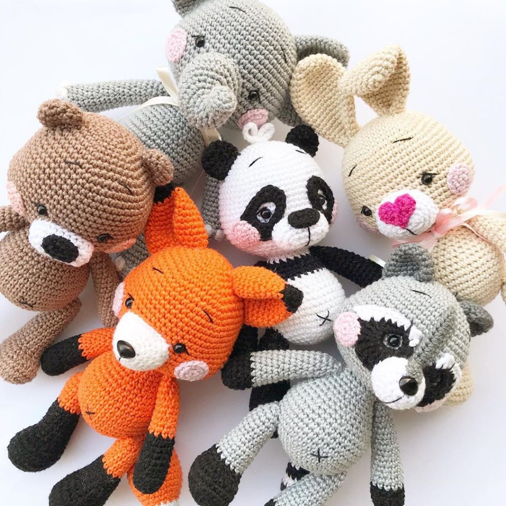 Orange Fox Amigurumi Free Pattern