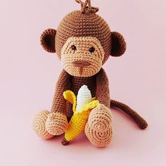 Amigurumi Purple Monkey Free Pattern