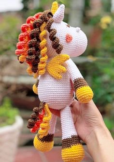 Amigurumi Unicorn Horse Free Pattern