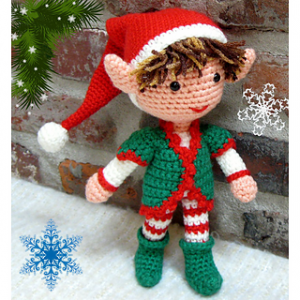 Amigurumi Small Christmas Elf Free Pattern - Amigurumim